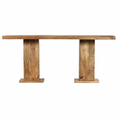 Table à manger bois solide de manguier Joka 180 cm - Photo n°3; ?>