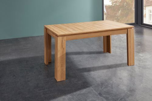 Table à manger extensible 160/200 cm chêne Wotan Koryne - Photo n°3; ?>