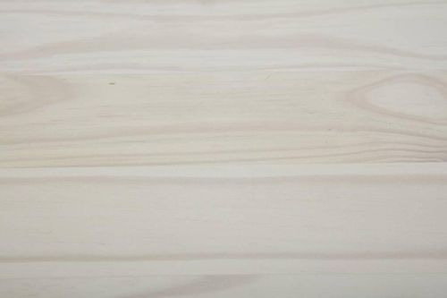 Table à manger pin massif blanc et bois clair Caly 160 cm - Photo n°3; ?>