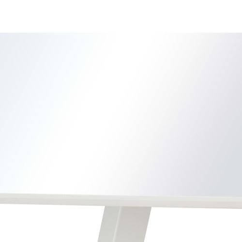 Table à manger rectangulaire blanc brillant Vilna 180 - Photo n°3; ?>