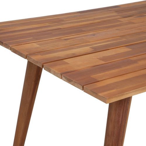 Table à manger rectangulaire bois d'acacia massif Kala 180 cm - Photo n°3; ?>