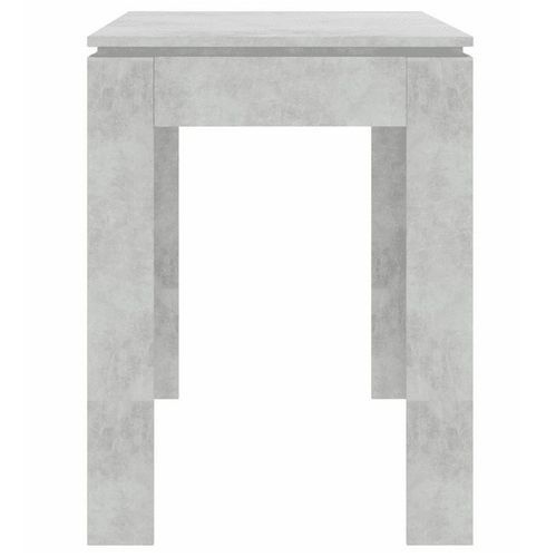 Table à manger rectangulaire bois gris béton Jonan 120 cm - Photo n°3; ?>