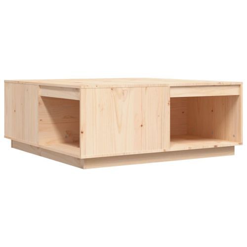 Table basse 100x101x40,5 cm Bois massif de pin - Photo n°2; ?>