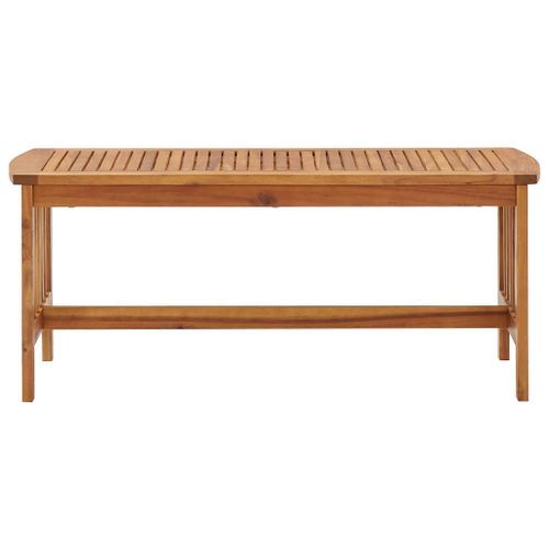 Table basse 102x50x43 cm Bois d'acacia solide - Photo n°2; ?>