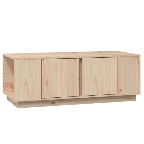 Table basse 110x50x40 cm Bois massif de pin - Photo n°2; ?>