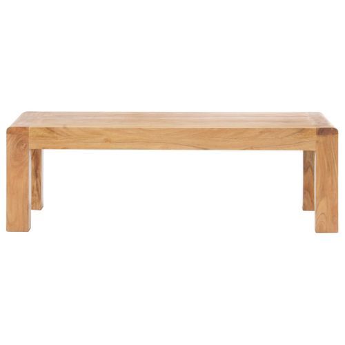 Table basse 110x60x35 cm Bois d'acacia massif - Photo n°2; ?>