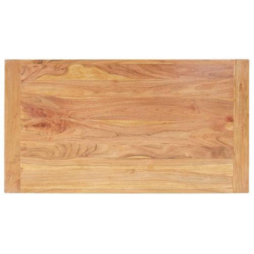 Table basse 110x60x35 cm Bois d'acacia massif - Photo n°3; ?>