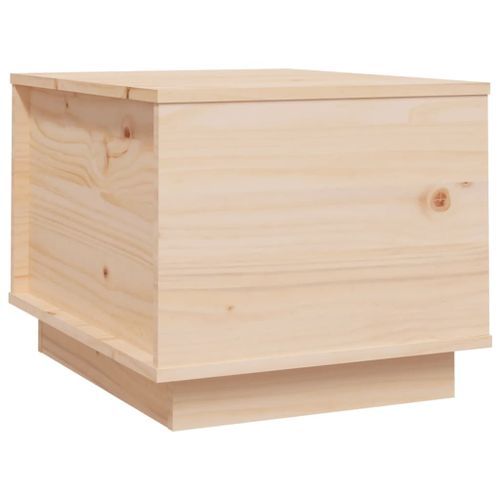 Table basse 40x50x35 cm Bois massif de pin - Photo n°2; ?>