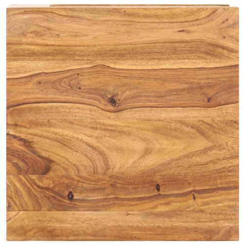 Table basse 45x45x40 cm Bois solide - Photo n°3; ?>