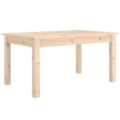 Table basse 80x50x40 cm Bois massif de pin - Photo n°2; ?>