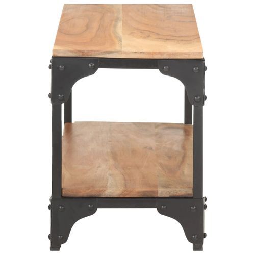 Table basse 90x30x40 cm Bois solide d'acacia - Photo n°3; ?>