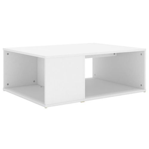 Table basse Blanc 90x67x33 cm - Photo n°3; ?>