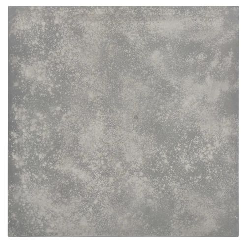 Table basse carrée effet béton gris et métal noir Nouria - Photo n°3; ?>