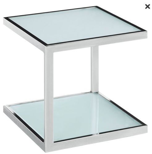 Table basse carrée modulable Noir et Blanc Kiabi - Photo n°2; ?>
