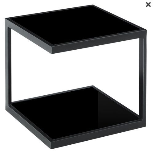 Table basse carrée modulable Noir et Blanc Kiabi - Photo n°3; ?>