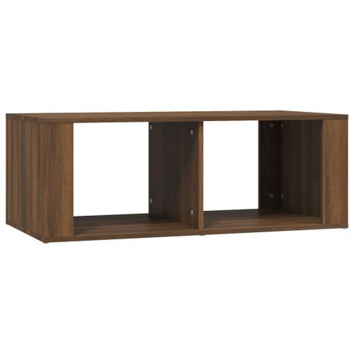 Table basse Chêne marron 100x50x36 cm Bois d'ingénierie - Photo n°2; ?>