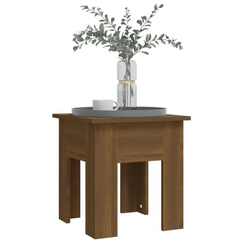 Table basse Chêne marron 40x40x42 cm - Photo n°2; ?>