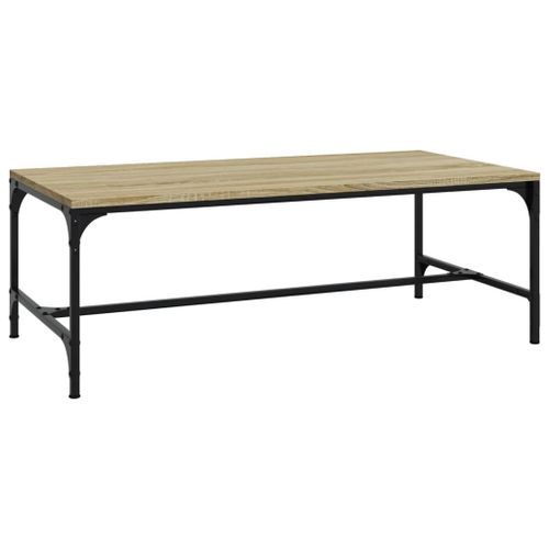 Table basse Chêne sonoma 100x50x35 cm Bois d'ingénierie - Photo n°2; ?>