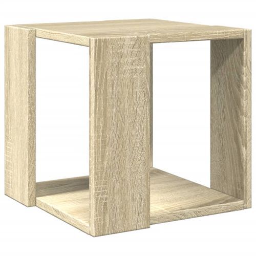 Table basse chêne sonoma 32x32x30 cm bois d'ingénierie - Photo n°2; ?>