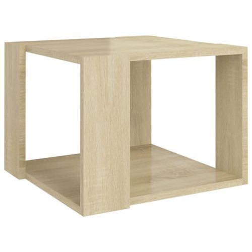 Table basse Chêne sonoma 40x40x30 cm - Photo n°3; ?>