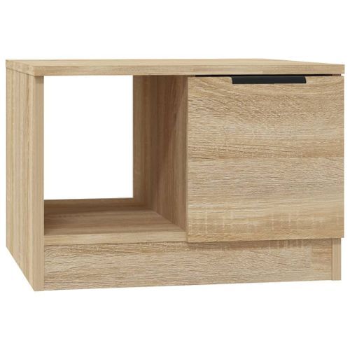 Table basse chêne sonoma 50x50x36 cm bois d'ingénierie - Photo n°2; ?>