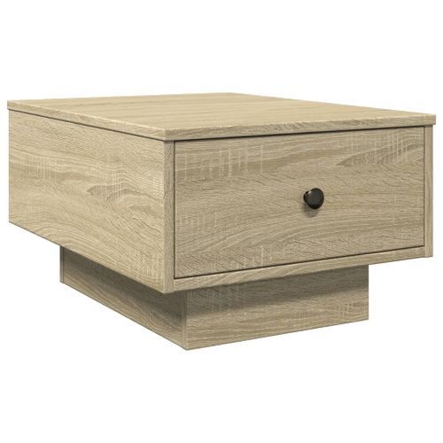 Table basse chêne sonoma 60x45x31 cm bois d'ingénierie - Photo n°2; ?>