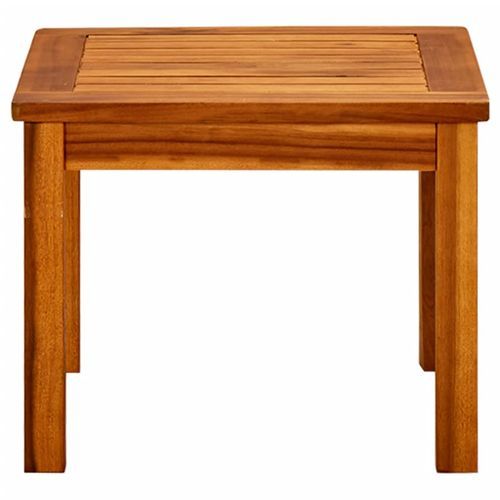 Table basse de jardin 45x45x36 cm Bois solide d'acacia - Photo n°3; ?>