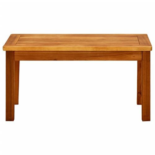 Table basse de jardin 70x40x36 cm Bois solide d'acacia - Photo n°2; ?>