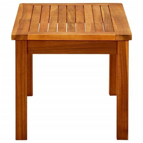 Table basse de jardin 70x40x36 cm Bois solide d'acacia - Photo n°3; ?>