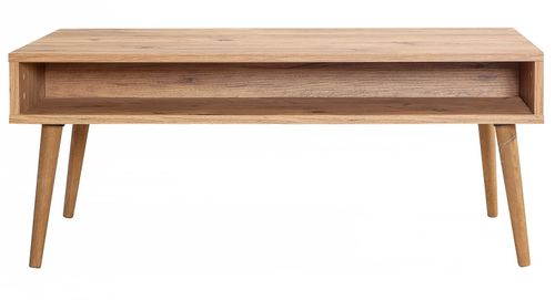 Table basse en bois clair avec niche Kiza 727 - Photo n°2; ?>