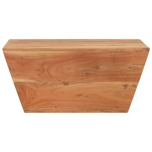 Table basse en forme de V 66x66x30 cm Bois d'acacia massif - Photo n°3; ?>