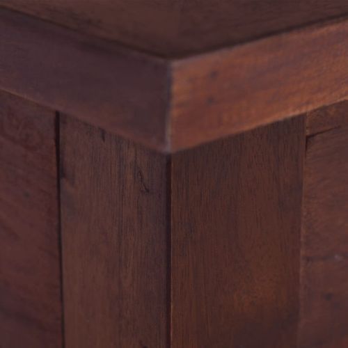 Table basse Marron classique 100x50x30 cm Bois d'acajou massif - Photo n°2; ?>