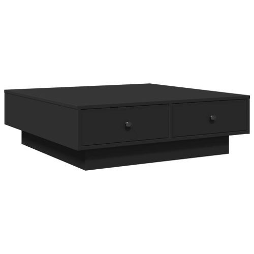 Table basse Noir 90x90x28 cm - Photo n°2; ?>