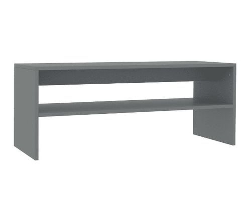 Table basse rectangulaire bois gris Sonya - Photo n°2; ?>