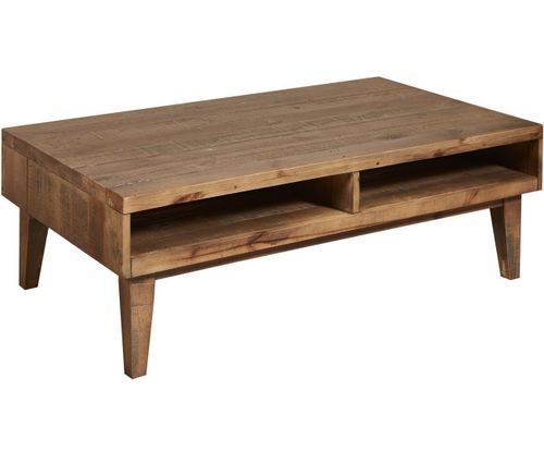 Table basse rectangulaire bois massif recyclé Tapio 120 cm - Photo n°2; ?>