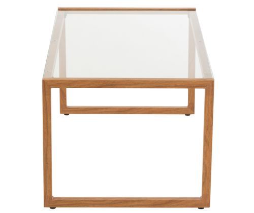 Table basse rectangulaire métal naturel Raymond L 50 cm - Photo n°3; ?>