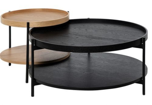 Table basse ronde moderne Landy - Photo n°3; ?>