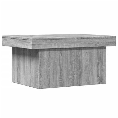 Table basse sonoma gris 100x55x40 cm bois d'ingénierie - Photo n°2; ?>