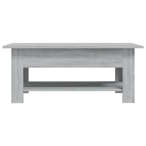 Table basse Sonoma gris 102x55x42 cm - Photo n°3; ?>