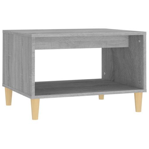 Table basse Sonoma gris 60x50x40 cm Bois d'ingénierie - Photo n°2; ?>