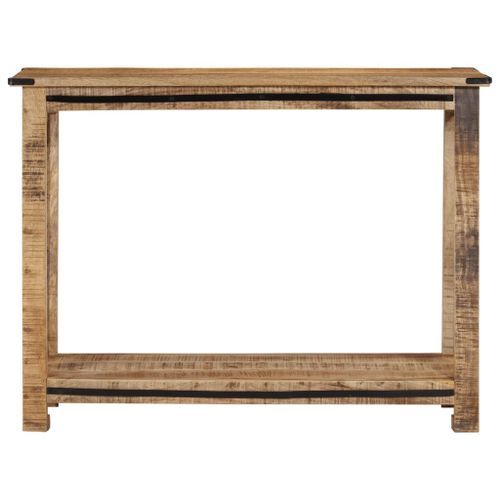 Table console 100x35x75 cm bois de manguier massif - Photo n°2; ?>