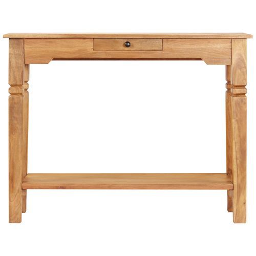 Table console 100x40x76 cm Bois d'acacia massif - Photo n°2; ?>