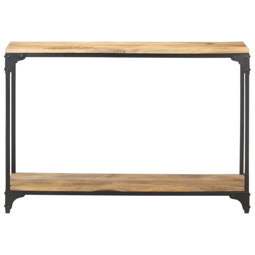 Table console 110x30x75 cm Bois de manguier massif - Photo n°2; ?>