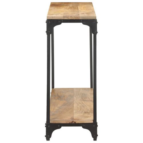 Table console 110x30x75 cm Bois de manguier massif - Photo n°3; ?>