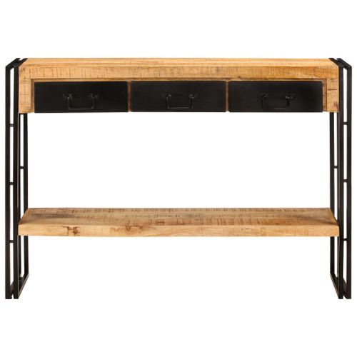 Table console 110x30x76 cm Bois de manguier solide - Photo n°2; ?>