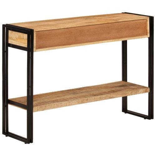 Table console 110x30x76 cm Bois de manguier solide - Photo n°3; ?>