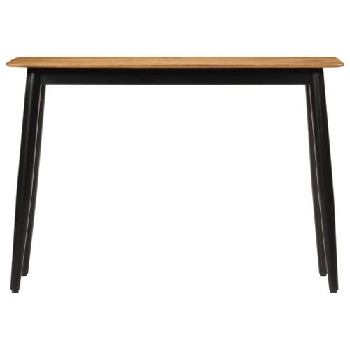 Table console 110x40x76 cm bois de manguier solide et fer - Photo n°2; ?>