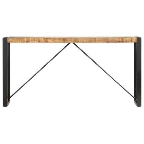 Table console 150x35x76 cm Bois de manguier massif - Photo n°2; ?>