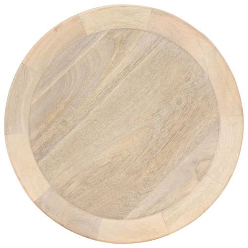 Table d'appoint Ø40x45 cm Bois de manguier massif - Photo n°2; ?>