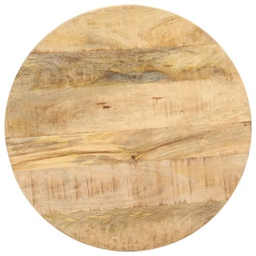 Table d'appoint 48x48x56 cm Bois de manguier massif - Photo n°3; ?>